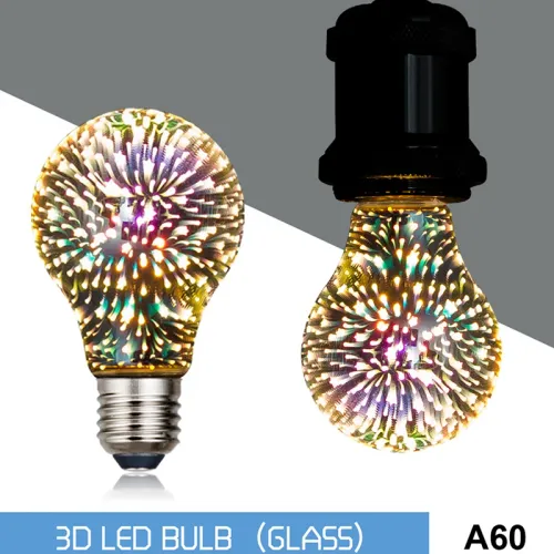 Star Fireworks Lamp 3D LED Bulb