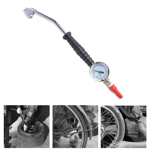 Tire Inflation Quick Inflation Easy Use Ergonomic Handle Leakproof Inflator for Car Truck Motorcycle Bicycle Air Pump