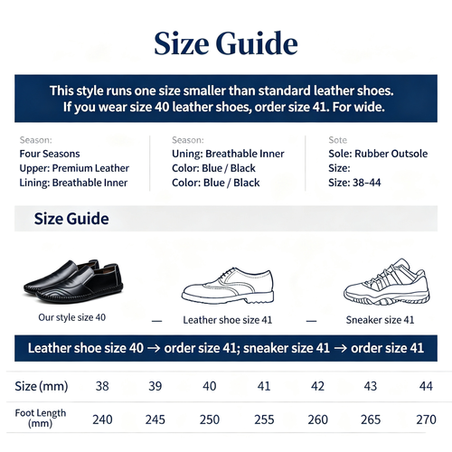 Formal leather shoes, business casual men's leather shoes