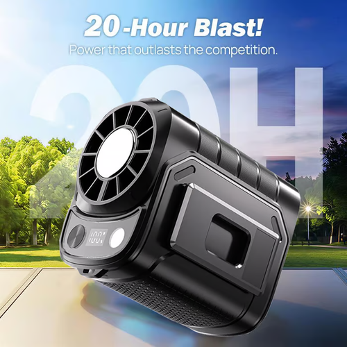 2026 IceBreeze™ 360° Pro - The Ultimate Car & Stroller Cooling Fan