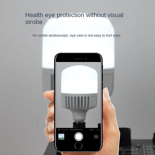 AC Led Bulb Super Bright Household Factory Energy Saving Lighting E27 Screw No Stroboscopic Eye Protection High Remote AC