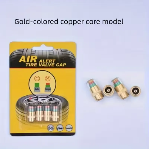 Know your PSI by ColorsCar Tyre Valve Covers Valve Covers Tire Pressure Monitoring Gas Detection Alarm