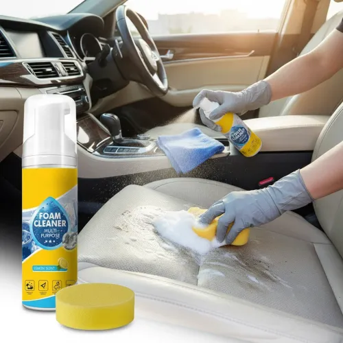150ml Multipurpose Foam Cleaner For Car Interior Foam Cleaner  Leather Seats White Shoes Stain Remover For Car