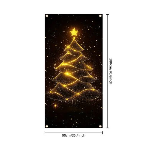 Santa Claus Party Decoration Banner Door Banner