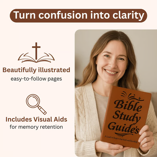 66-Page Bible Study Guide & Daily Devotional Journal