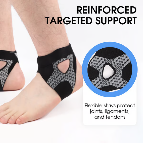 1 pair of Adjustable Elastic Ankle Brace
