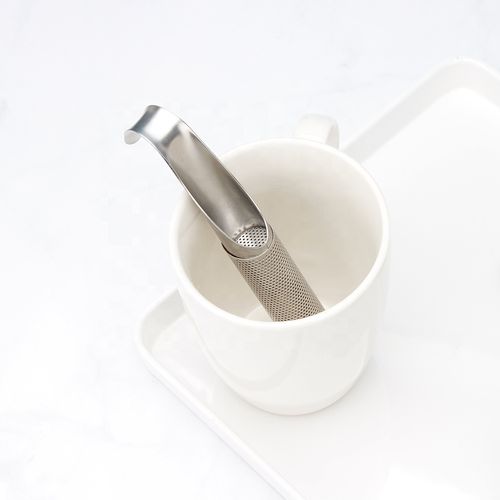 304 stainless steel mesh tea strainer with hook