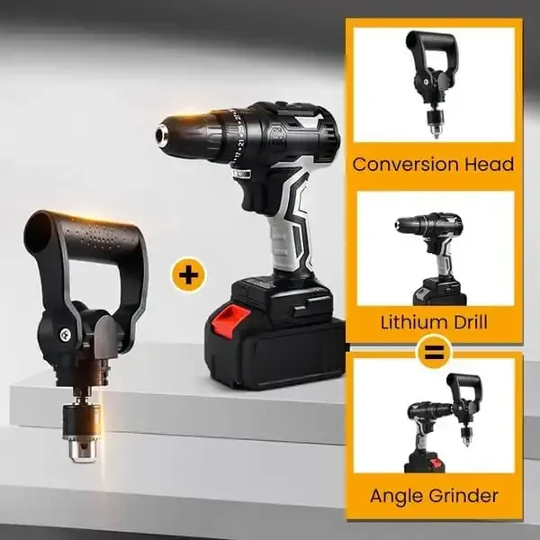 Right Angle Drill Chuck Adapter