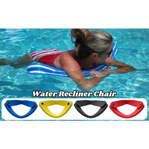 60cm Water Recliner 3 in 1 Foldable Non Inflatable Foam Floating Lounger Chair Safety Swimming Tools Swimming Accessories