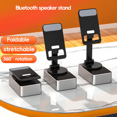3-in-1:power bank+Bluetooth speaker +  phone holder