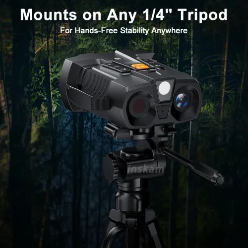 4K Night Vision Binoculars 4.5inch Big Screen Night Vision Goggles 5000mAh 800m Full Dark Infrared Night Vision Telescope Goggle