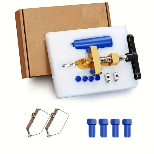 2 In 1 Manual Glass Cutte Two Spare Blades And Four Heads Making It Suitable For Both And Professional Tile Installation