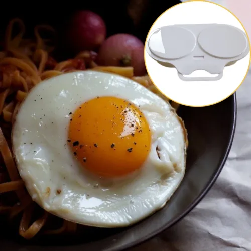 2pcs Food Grades Microwave Cooking Eggs Steamer Convenient Kitchen Cooking Mold Egg Poacher Kitchen Gadgets Fried Egg Tool