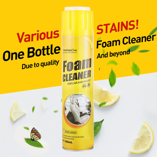 2-Pack - Auto Interior & Home Premium Foaming Spray Cleaner
