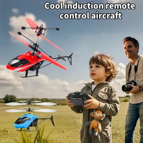 Unleash the Pilot: High-Tech Hand Induction Flying Aircraft with Dual Mode Control