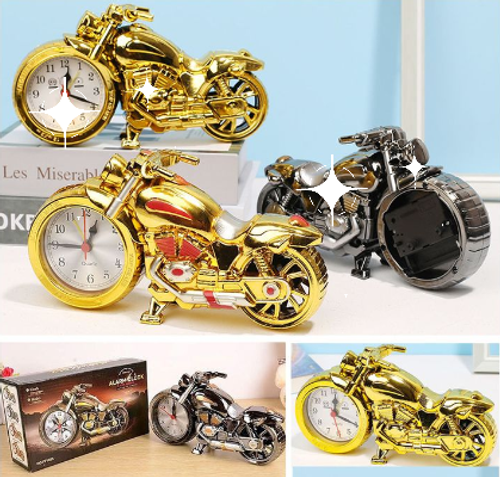 Creative Motorcycle Alarm Clock