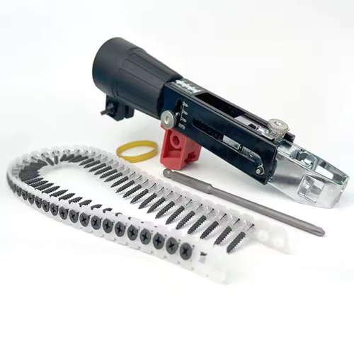 Automatic Screw Feeder Drill Adapter Electric Drill to Screw Gun Converter For Drywall Woodworking Screw Driving Tool