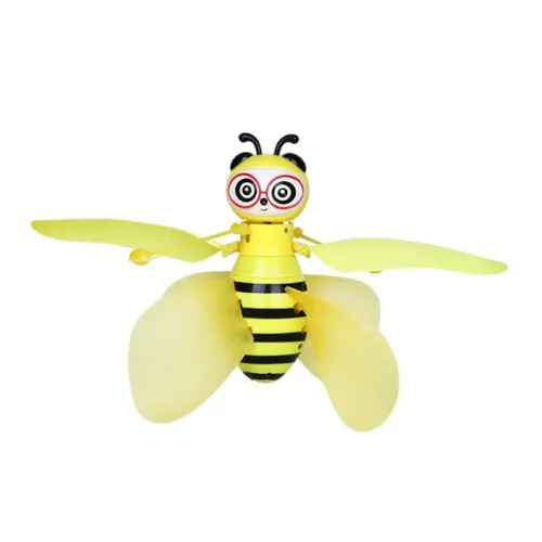 Little Bee Flying Vehicle Aircraft Gesture Sensing Vehicle Flying Helicopter Lights Children's Toys Birthday Gift Christmas