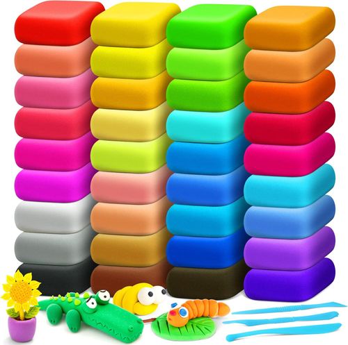 Air Dry Clay 36 Colors DIY Molding Magic Clay
