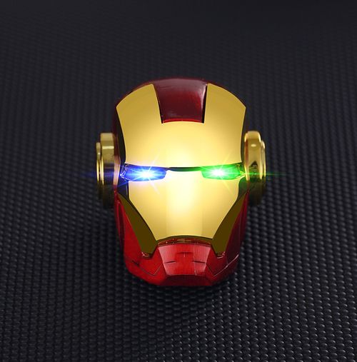 Iron Man Windproof Rechargeable Lighter