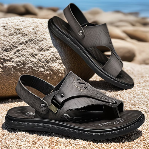 Men'S Casual Non-Slip Sandals, Indoor And Outdoor Walking Open-Toe Shoes