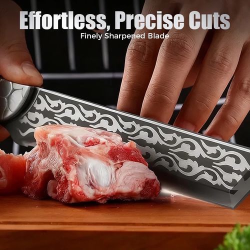 Noble royal knife - Multifunctional full-tang knife with sheath