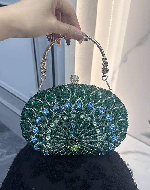 Luxury Evening Clutch Purses: Pearl & Rhinestone Wedding Handbags