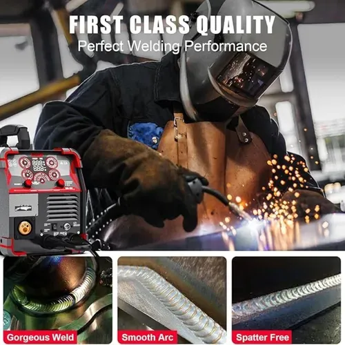 2-in-1 MIG MMA welding machine DC inverter contact welding machine Airless built-in wire feeding mechanism