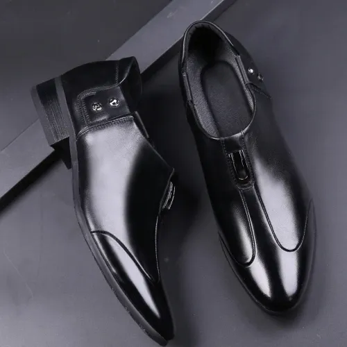Business formal leather shoes pointed men's shoes