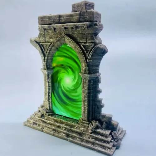 Time and Space Portal Time Magic Special Effects Mobile Phone Stand Game Props Personalized Desktop Decoration Model Toys