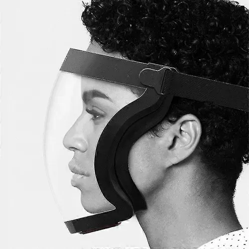 HD transparent anti-fog mask full face protection anti-dust and anti-splash integrated protective mask