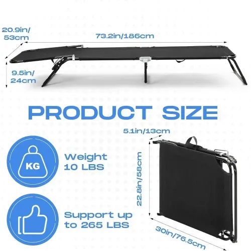 Tent Camping Folding Fishing Portable Campsite Beach Chair Camping Chair Folding Lounge