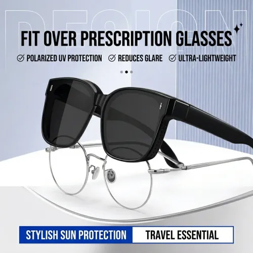 Over-Prescription Sunglasses Fit Over Glasses Comfortable Uv400 Glasses For Cycling Driving Fishing Daily Use
