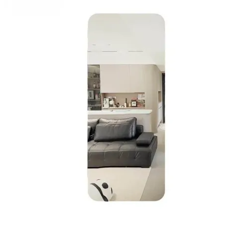 Flexible & Shatterproof Acrylic Safety Mirror – Self-Adhesive Wall Mount, No Drilling Needed for Bedroom, Wardrobe, Dorm Room (Full Body Fitting Mirror)