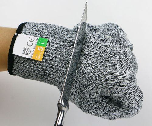 5-level Anti Cutting Gloves, Gardening Anti slip and Anti Cutting Gloves HPPE Gloves for protection