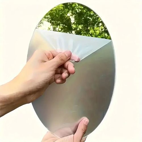 Unbreakable Acrylic Mirror – Self-Adhesive (27×17 cm)