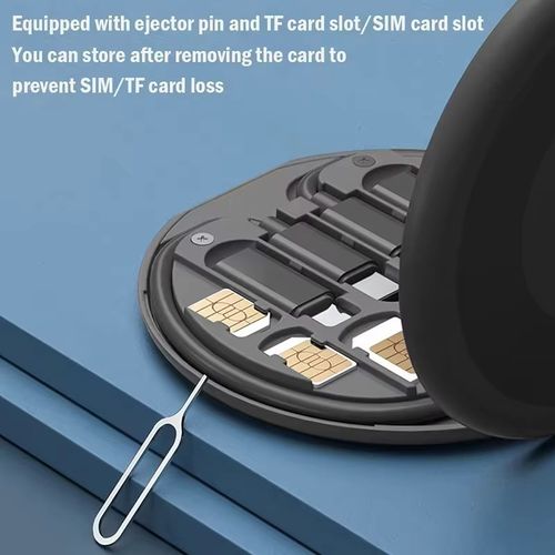 TechMate (5 in 1 Charger, SIM Tool & Holder)