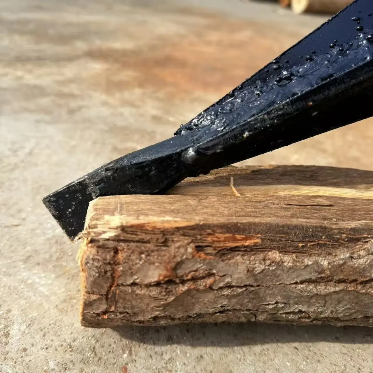 German-style log splitter Wood splitter firewood splitter wood axe splitting tool household rural safety firewood splitter