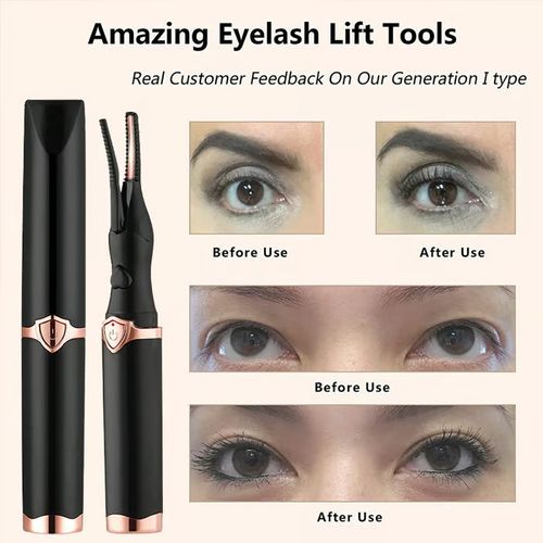 Electric Eyelash Curler for Instant Glam Blink & Dazzle