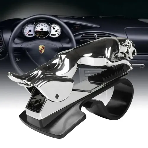 Leopard Shaped Car Phone Holder Dashboard Mount Universal Cellphone Clip GPS Bracket Mobile Storage Stand