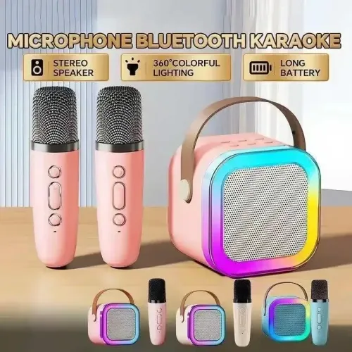 Professional Wireless Microphones Bluetooth Speaker