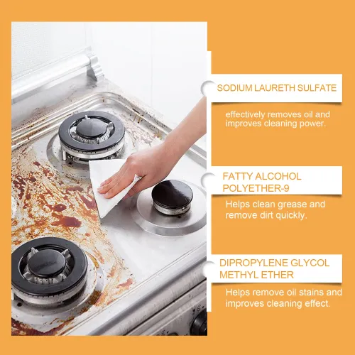 Foam cleaner can effectively clean grease and stains 500ml