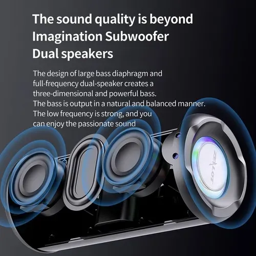 Zealot S46 Wireless Bluetooth Speaker Super Loud Waterproof