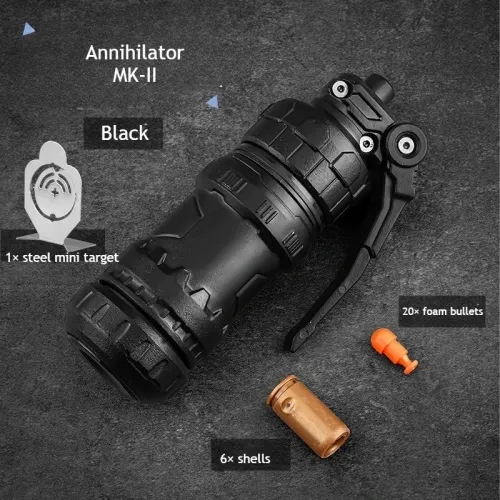 Metal Products Tactical Grenade Launcher Toy Set Alloy Shell Ejecting Fidget Spinner