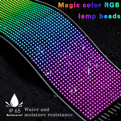 Colorful Eye Lamp Soft Screen for Car Windows