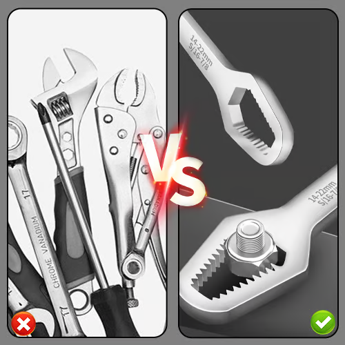 2pcs Universal Double Ended Wrench