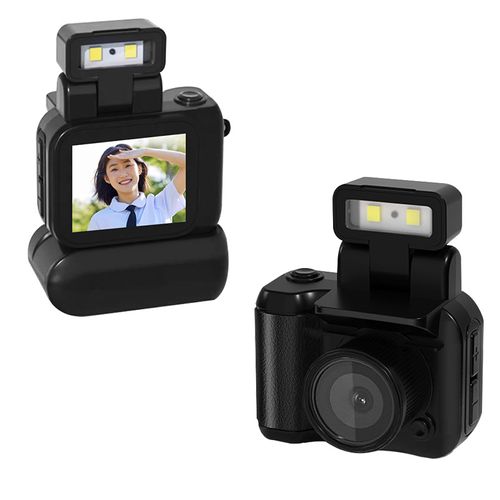 Y4000 Mini Camera 1080P HD Digital Camera with Screen Flash Portable Retro Travel Student Small Video Camera