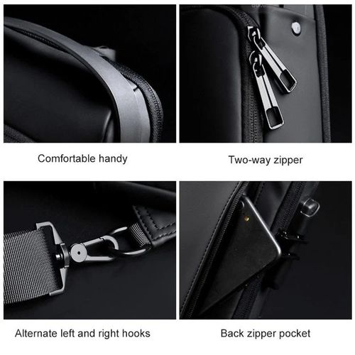 Anti-theft sports bag with USB charging secure, practical, and lightweight perfect for travel, commuting, and outdoor activities.