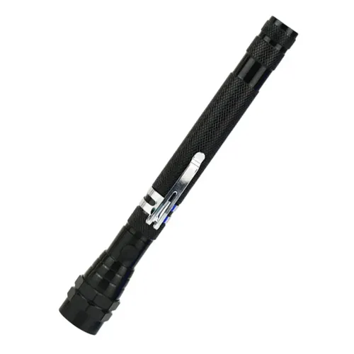 360 Degree Rotation Magnetic LED Work Light Flexible Design Telescoping Extensible Telescopic Flashlight Long Goose Neck