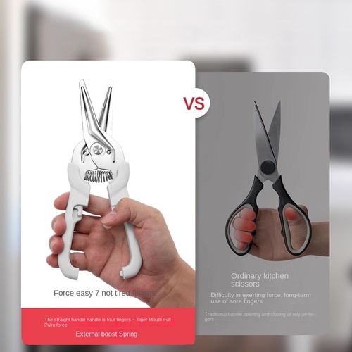 Magnetic kitchen scissors